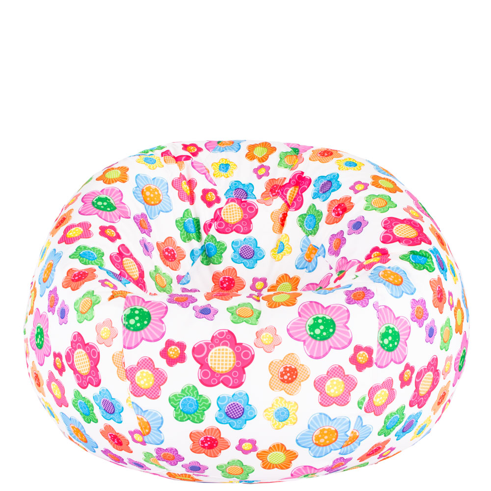 🌼 Apple Pouf "Colorful Daisies"