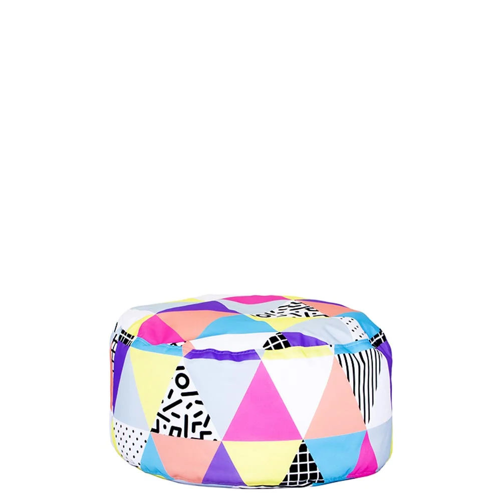 🎪 Round Pouf "Memphis Mix"