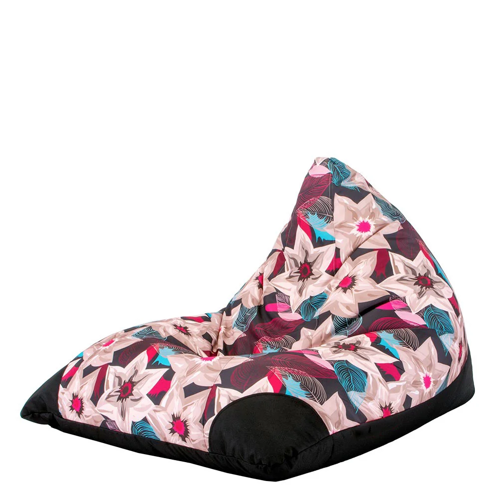 🌺 Pyramid Pouf "Tropical Flowers"