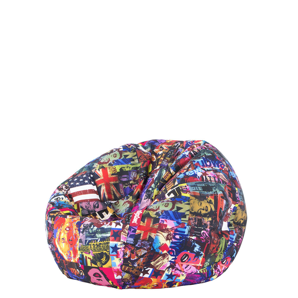 🎨 Apple Pouf "Pop Art Marilyn Monroe"