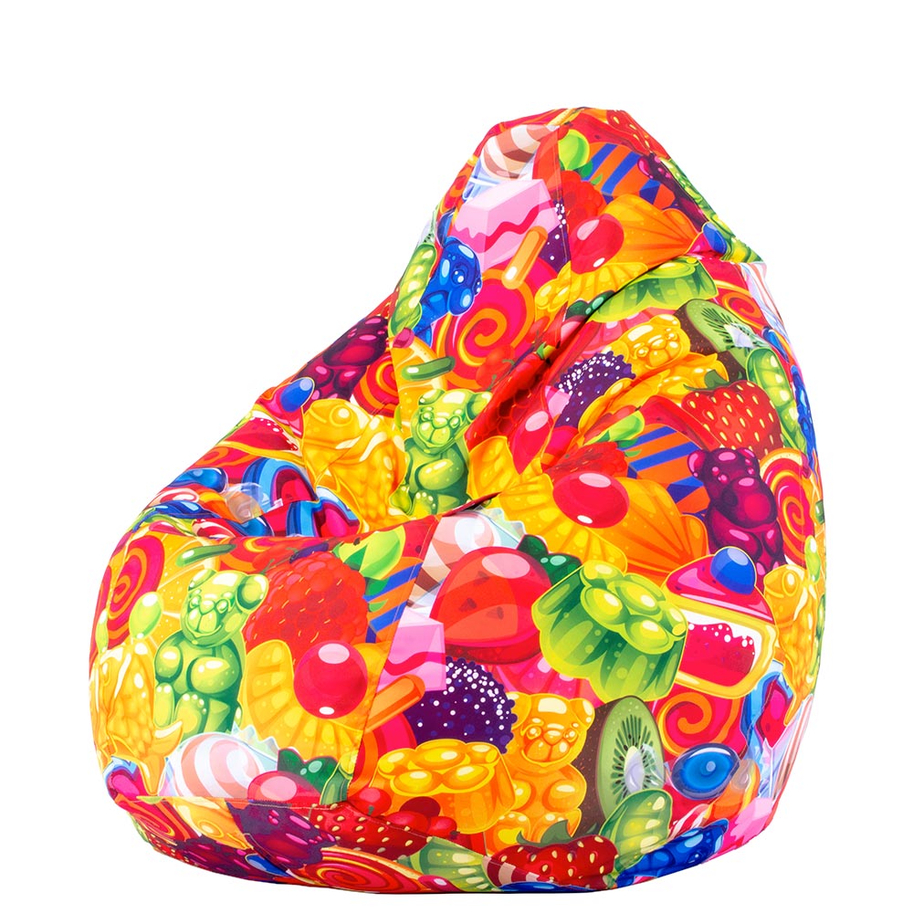 🐻 Pear Pouf "Gummy Bears"