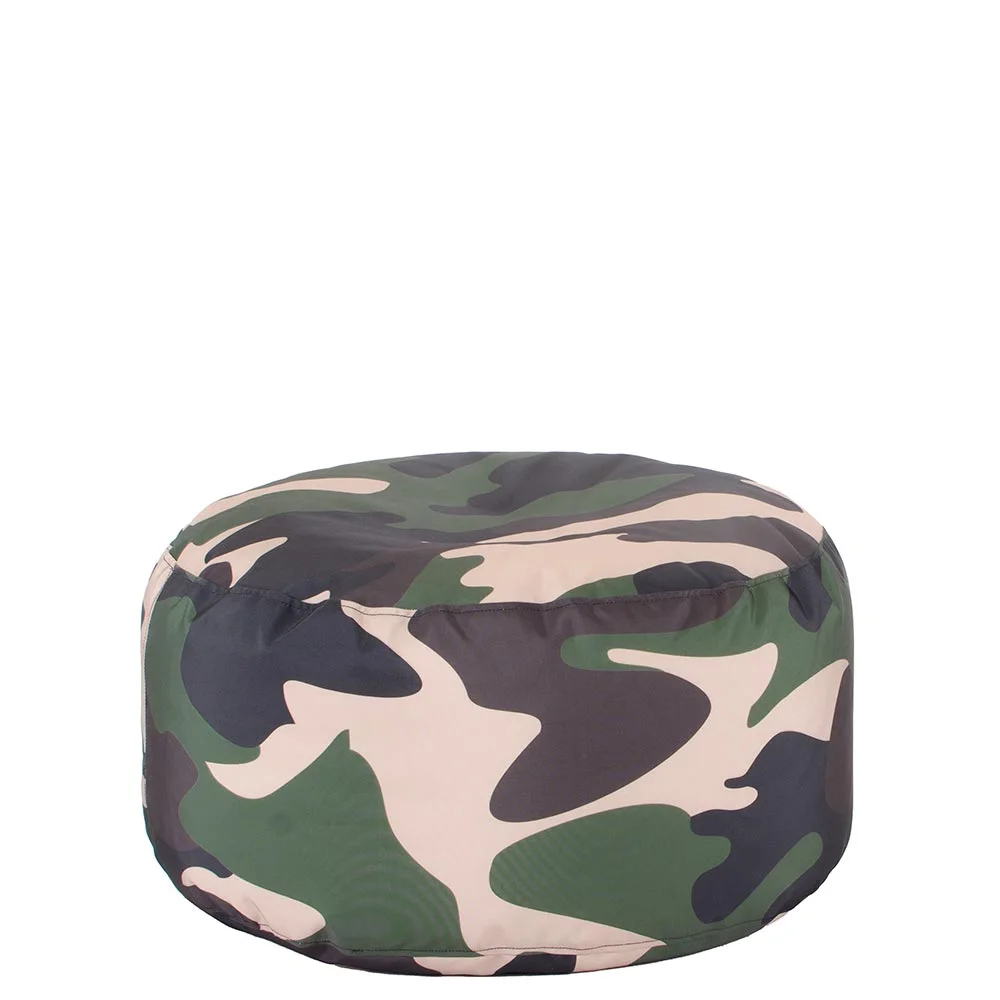 🪖 Round Pouf "Military Camo"