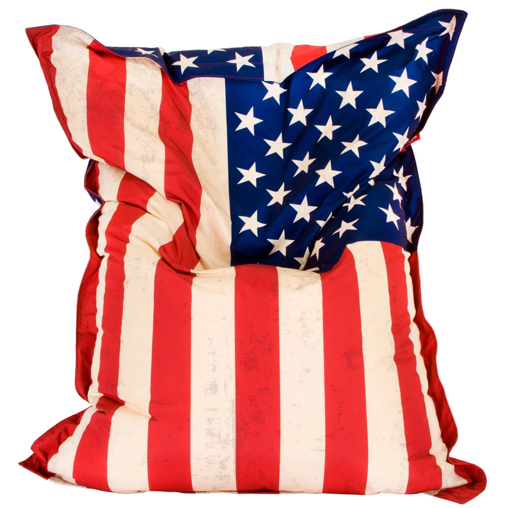 🇺🇸 Pillow Pouf "American Flag"