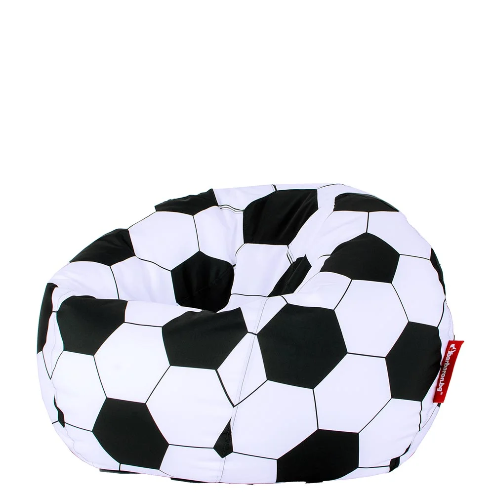 ⚽ Apple Pouf "Classic White-Black"