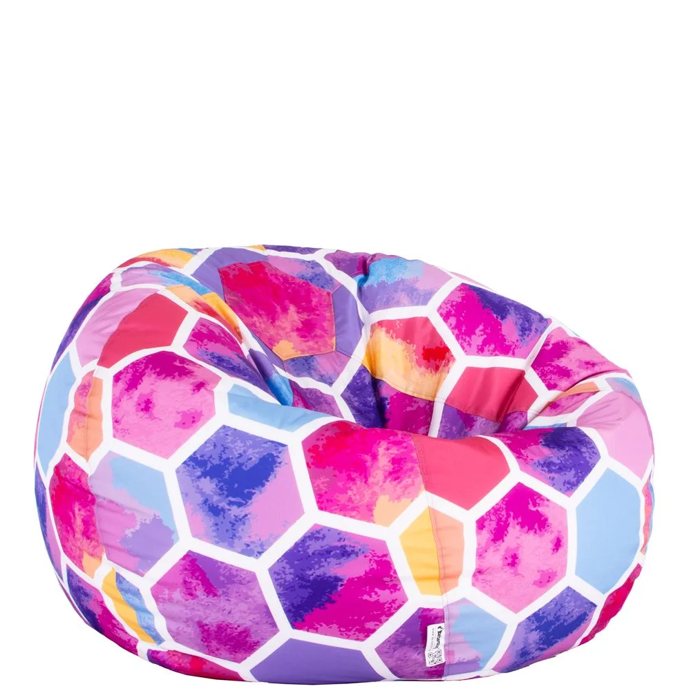 🎨 Apple Pouf "Watercolor Dream"