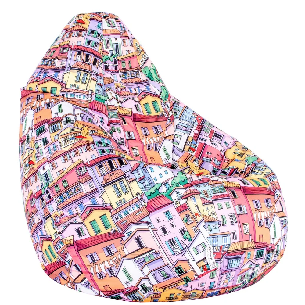 🏙️ Bean Bag “Pear” – City Vibes