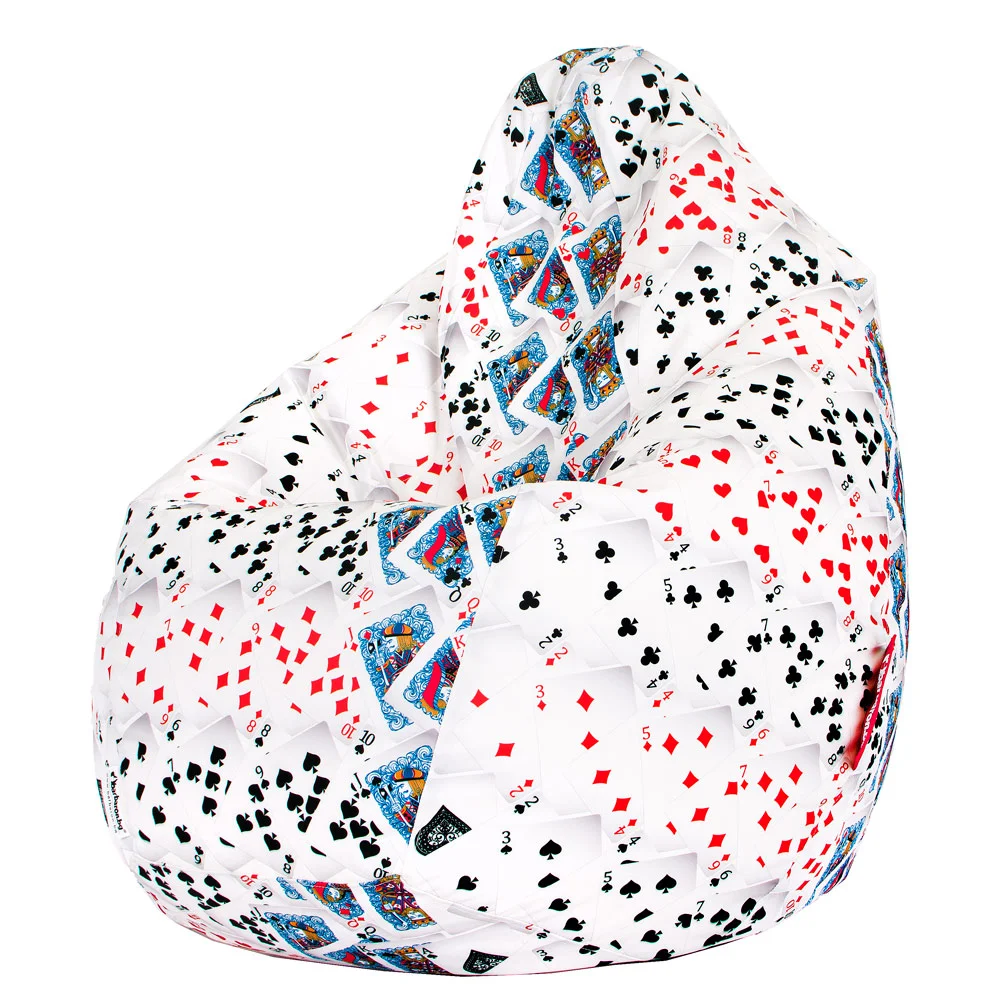 🎴 Pear Pouf "Poker on Table"