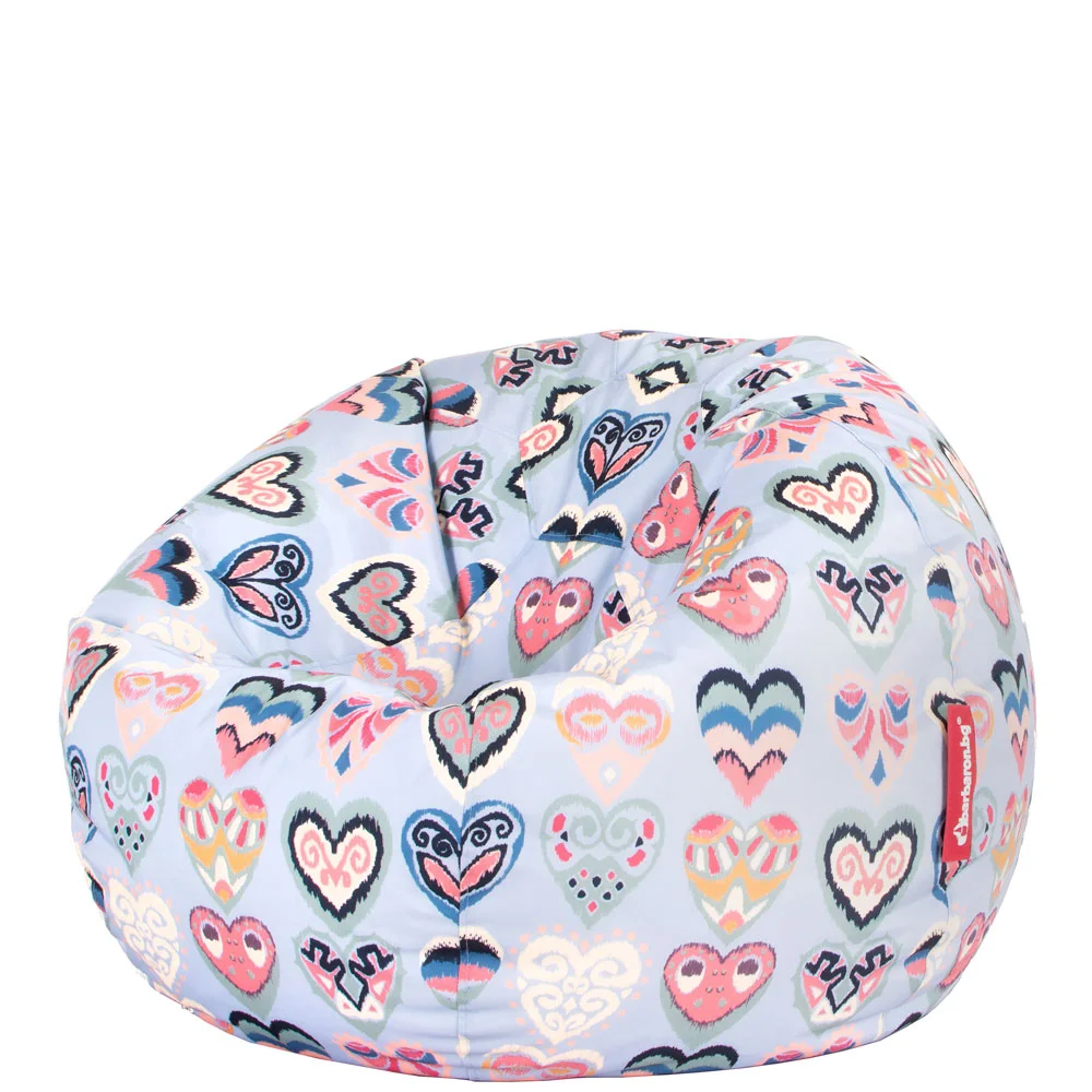💕 Apple Pouf "Decorative Hearts"