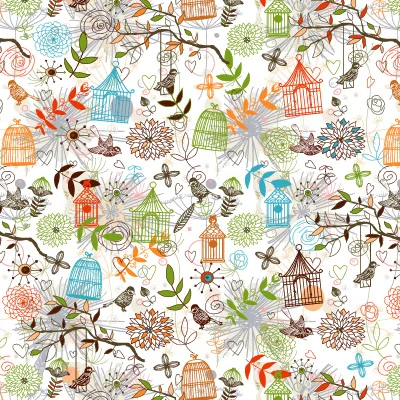 Birds in Garden