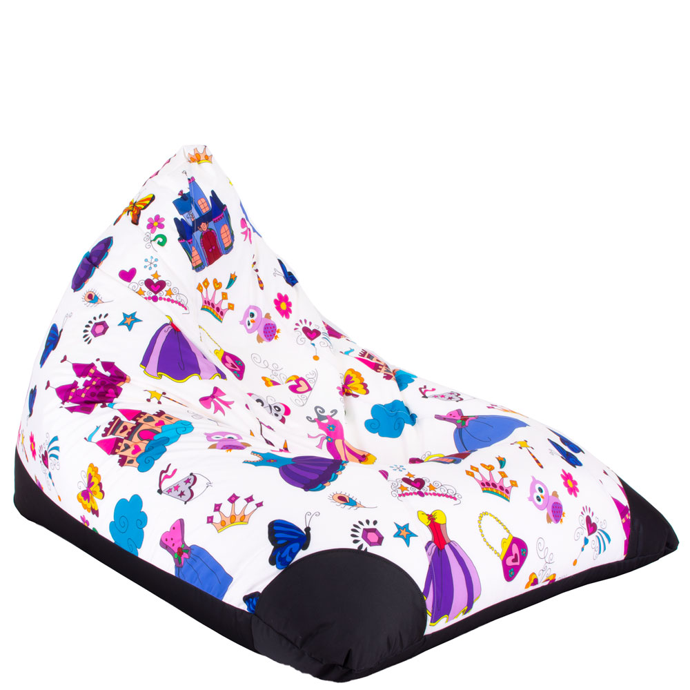 👸 Pyramid Pouf "Princess Castles"