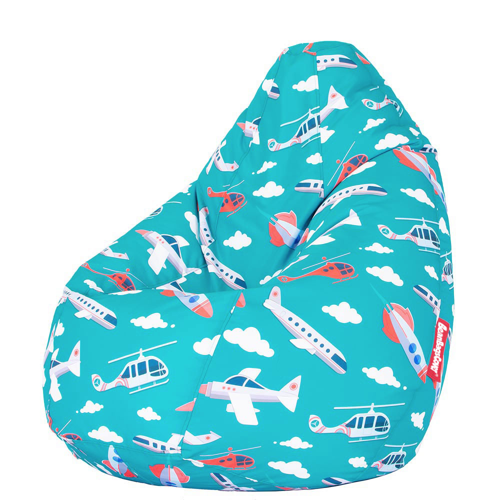 ✈️ Pear Pouf "Flying Planes"
