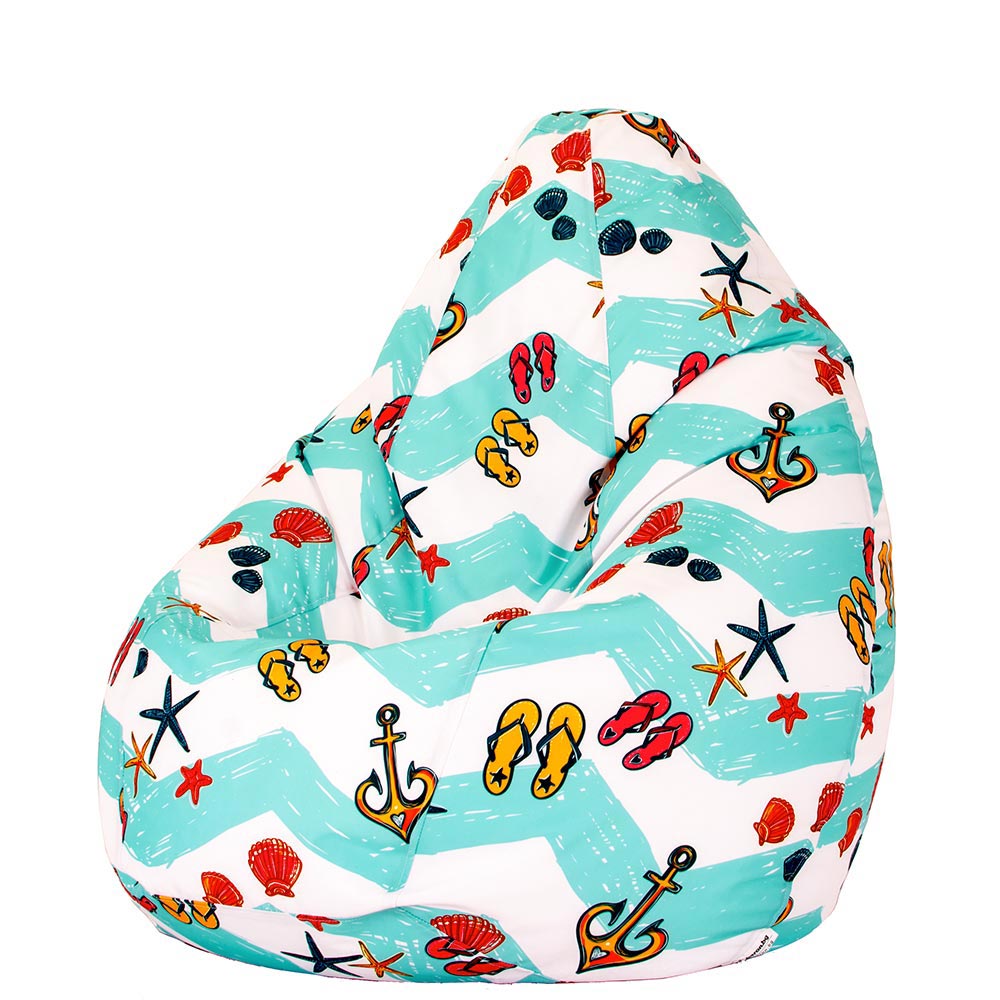 🏖️ Pear Pouf "Sea Vacation"