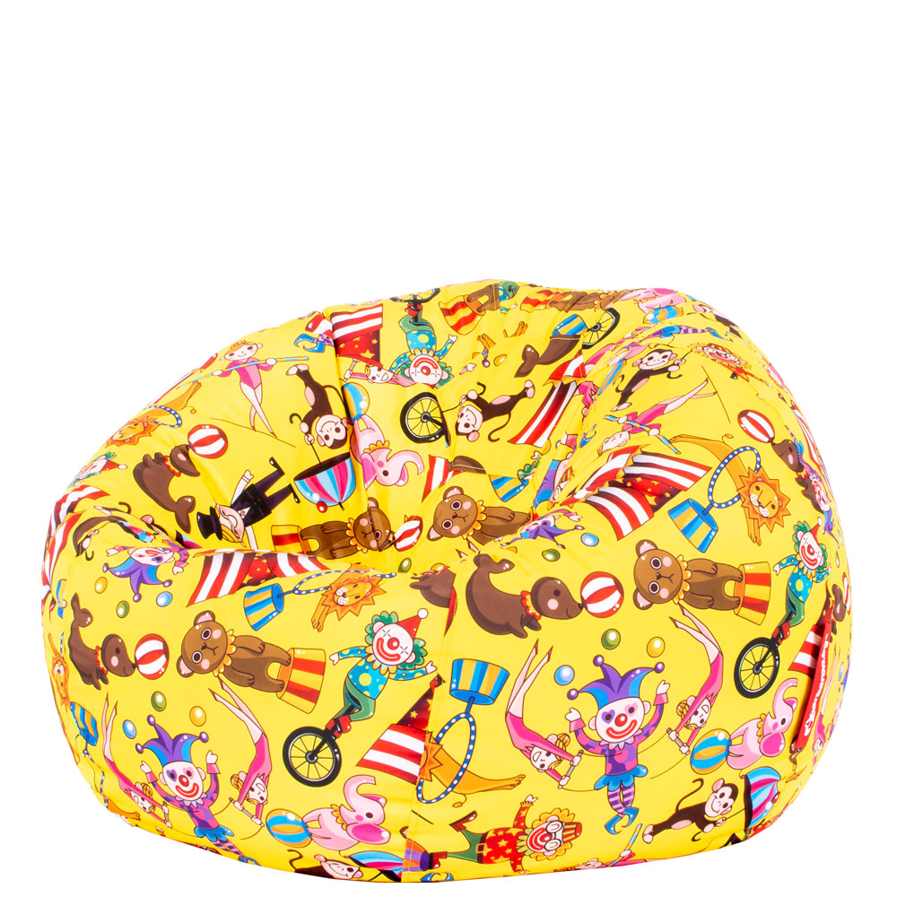 🎪 Apple Pouf "Circus Parade"