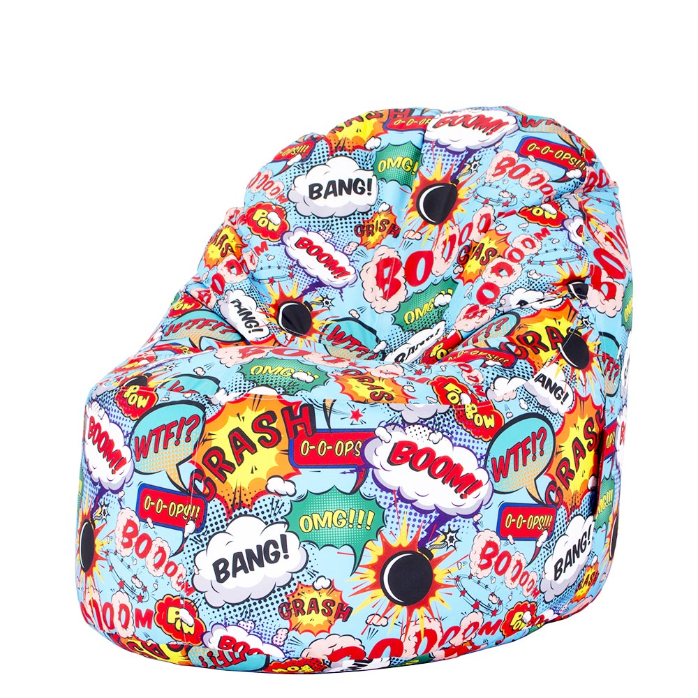 💣 Mango Pouf "Comic Explosion"
