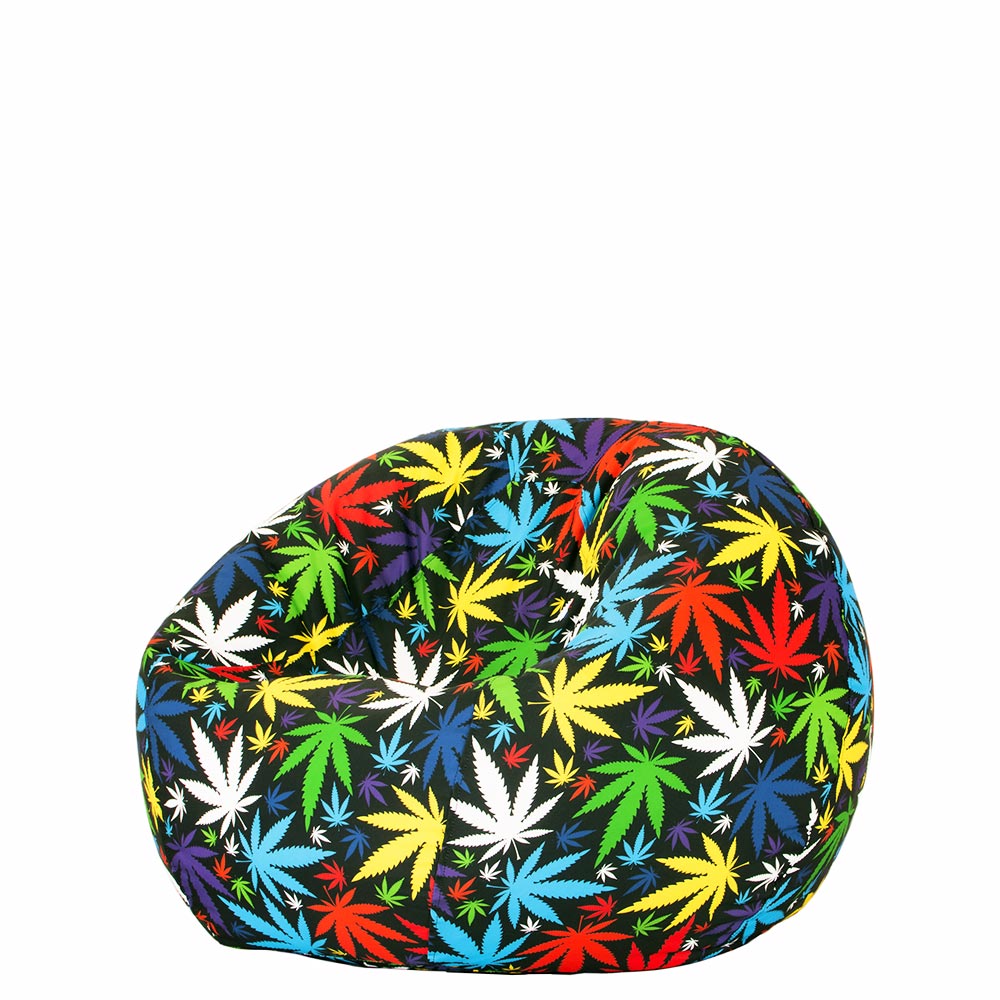 🌿 Apple Pouf "Cannabis Rave"