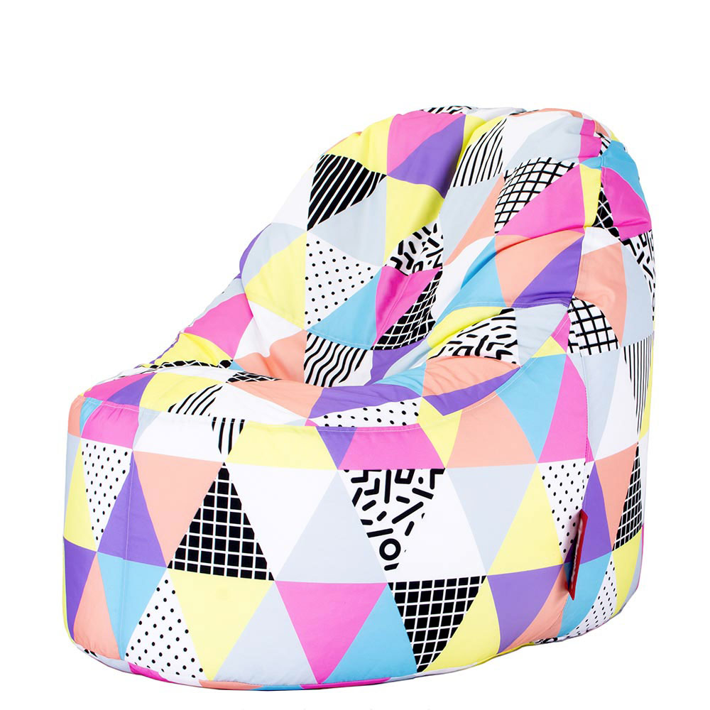 🎪 Mango Pouf "Memphis Mix"
