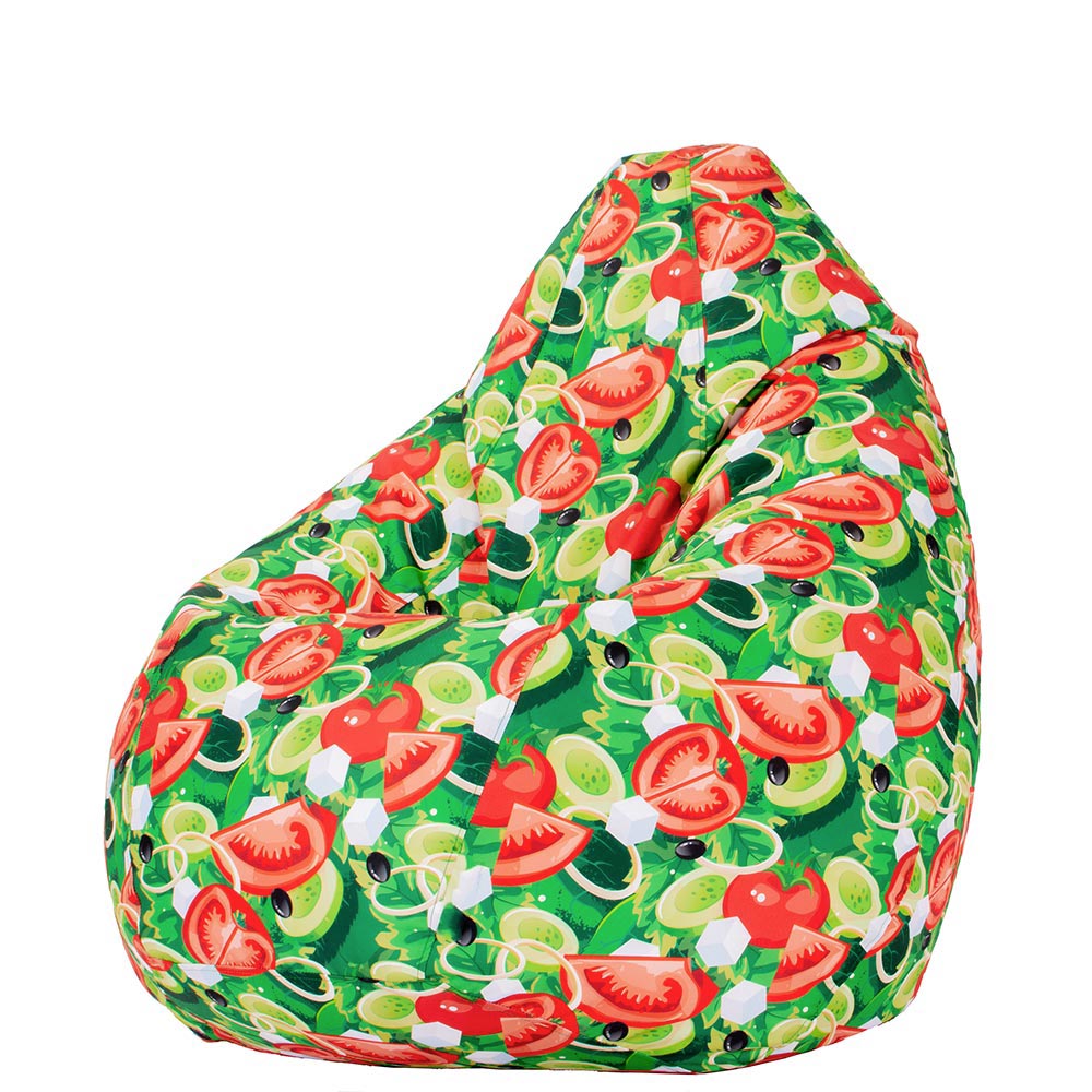 🥗 Pear Pouf "Salad Fresh"