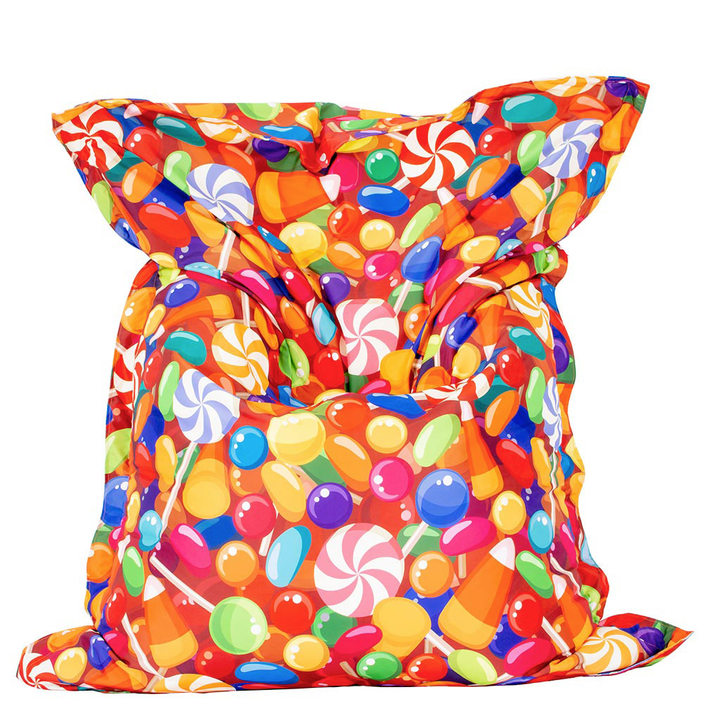 🍭 Pillow Pouf "Delicious Lollipops"