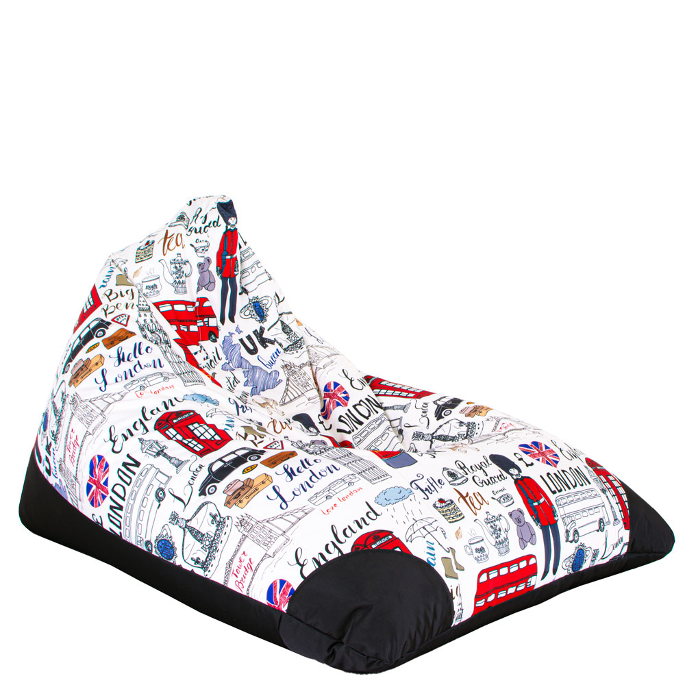 🇬🇧 Pyramid Pouf "London Memories"