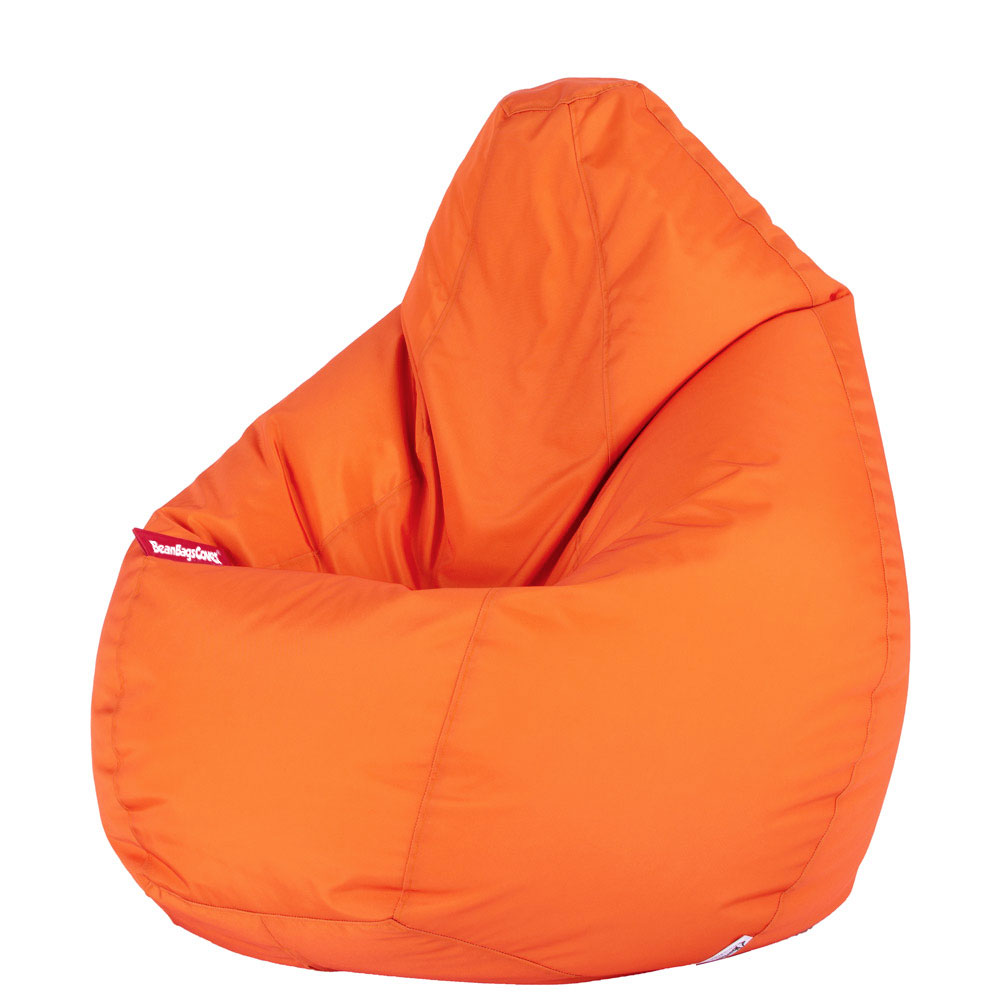 🍊 Pear Pouf "Energetic Orange"