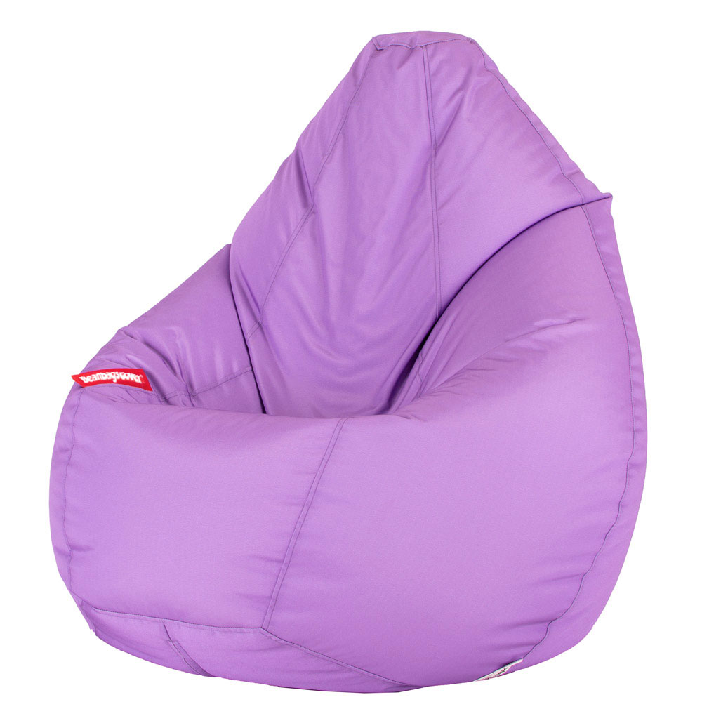 💜 Pear Pouf "Soft Lilac"