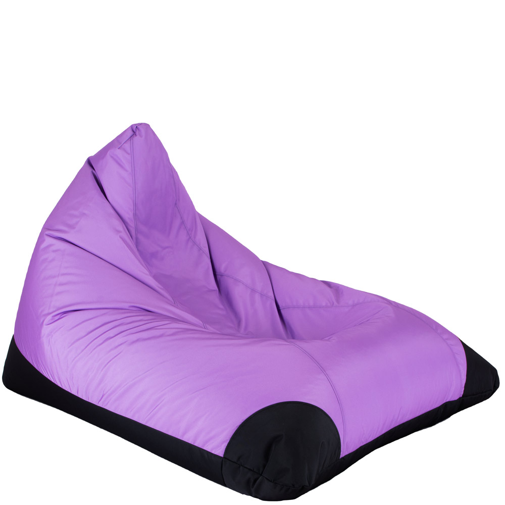 💜 Pyramid Pouf "Soft Lilac"