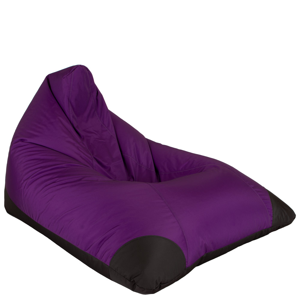 💜 Pyramid Pouf "Violet"