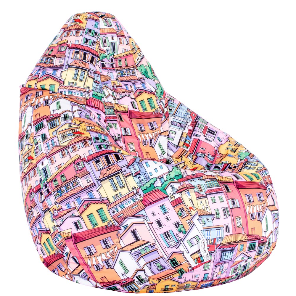 🏙️ Bean Bag “Pear” – City Vibes