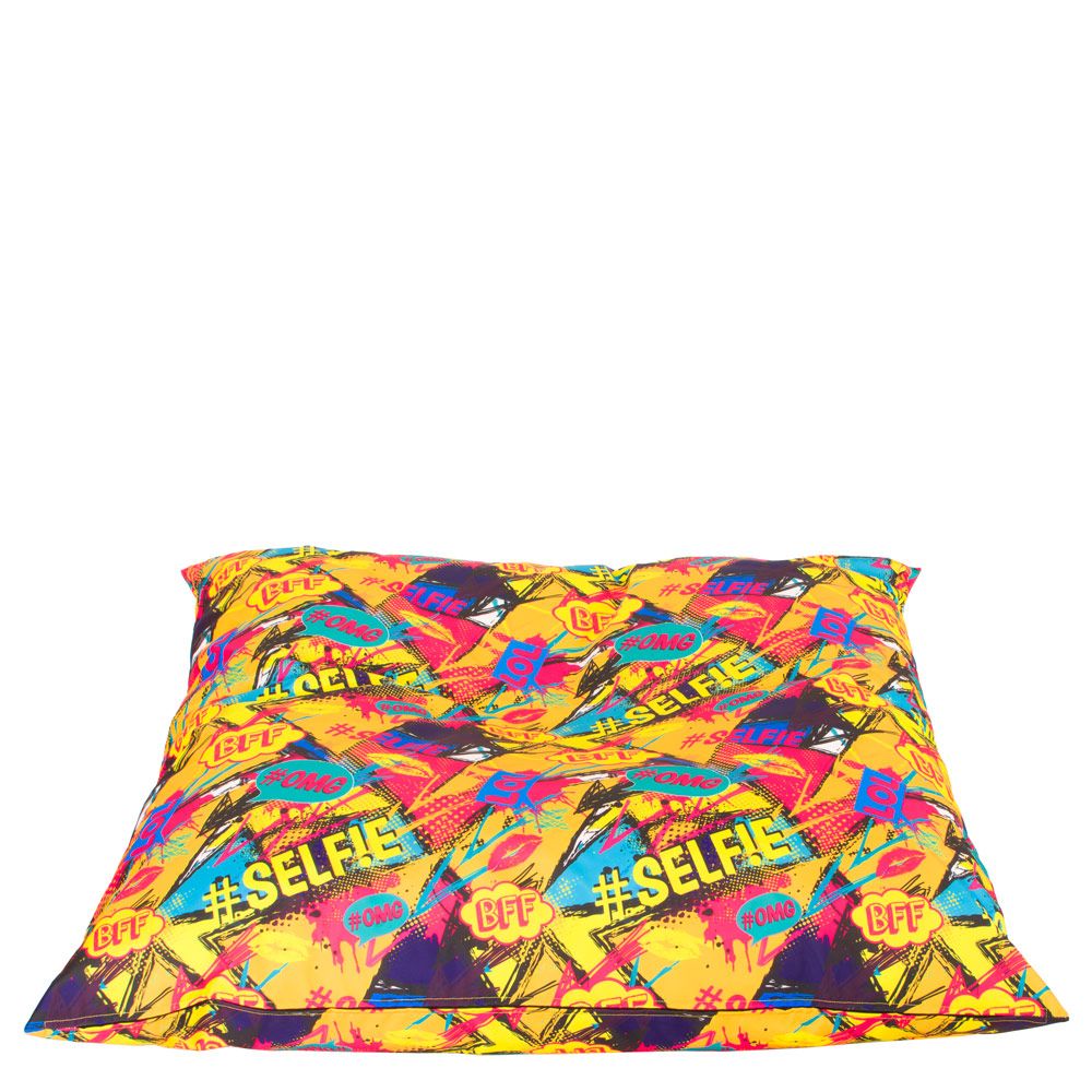 Beach Pillow "Cat Garden"